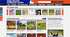 Desktop Screenshot of freeonlinebaseballgames.com