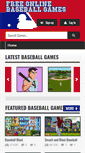 Mobile Screenshot of freeonlinebaseballgames.com